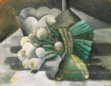 Stillleben aux oignons 1908 kubist Pablo Picasso Ölgemälde